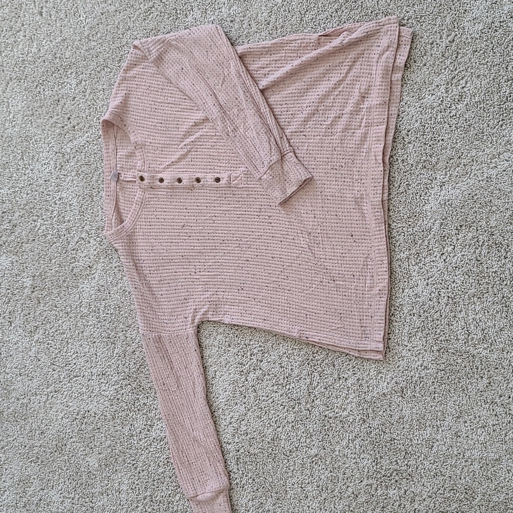 Old Navy tunic waffle knit shirt